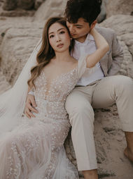 Liz Martinez wedding dress and evening dress in Hong Kong | The Wedding Gown