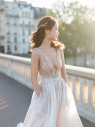 Liz Martinez wedding dress and evening dress in Hong Kong | The Wedding Gown