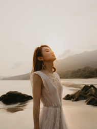 Liz Martinez wedding dress and evening dress in Hong Kong | The Wedding Gown | The Styling Concepts