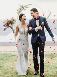 Lian Rokman | wedding dress and evening dress in Hong Kong | The Wedding Gown | Emi Wong wedding day