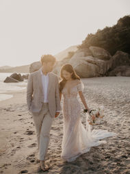 Liz Martinez wedding dress and evening dress in Hong Kong | The Wedding Gown