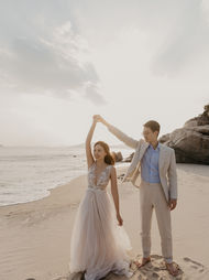 Liz Martinez wedding dress and evening dress in Hong Kong | The Wedding Gown